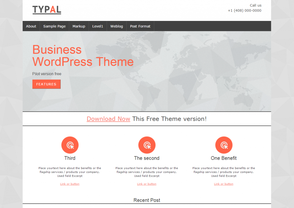 TYPAL Business WordPress Theme