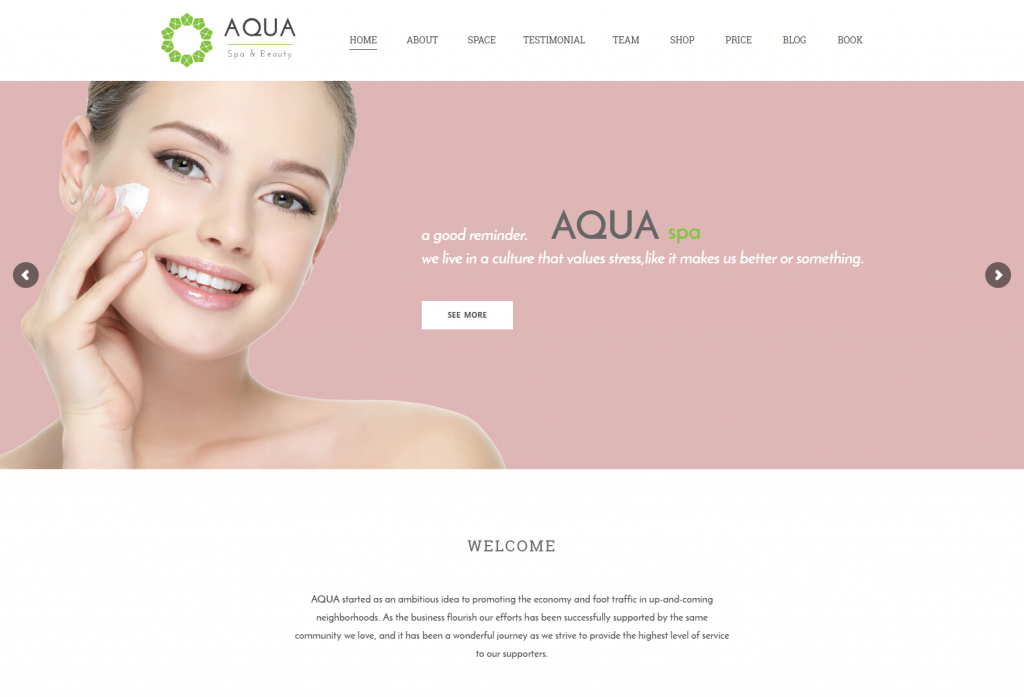 Home Onepage – AQUA
