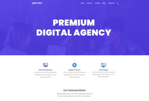 Specular WordPress Theme