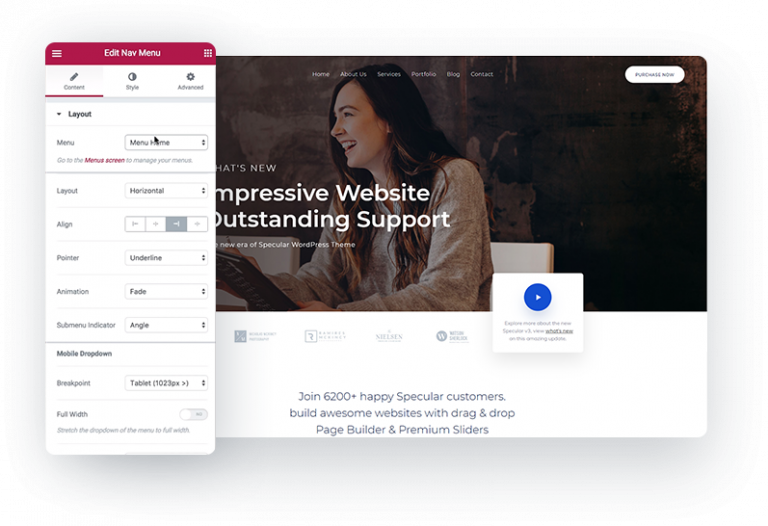 Specular WordPress Theme