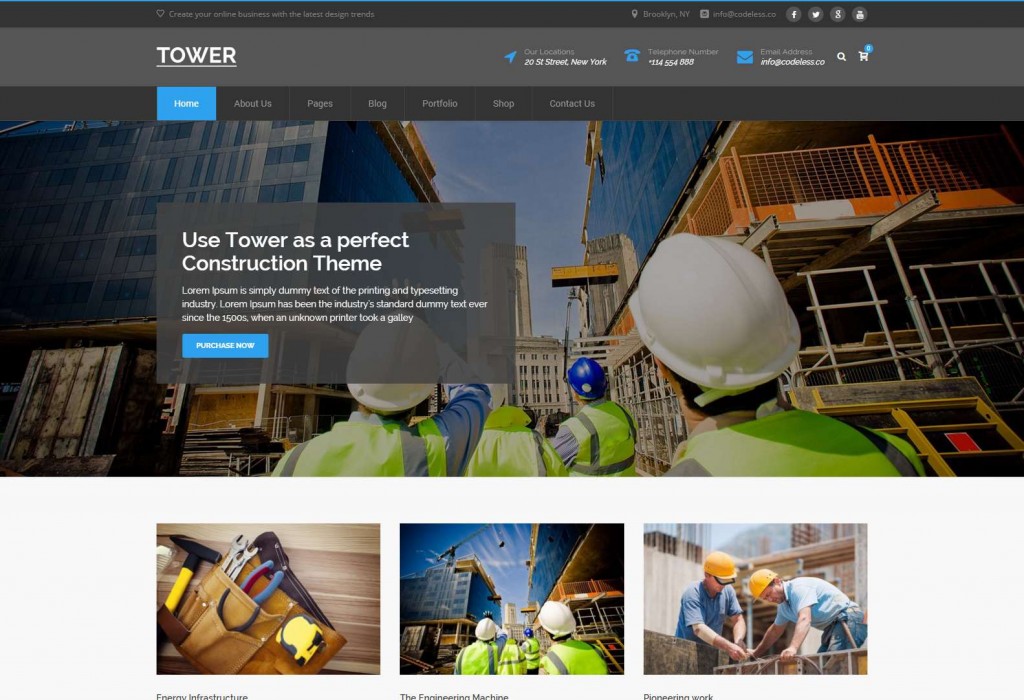Construction Buildings Tower – The Multi Purpose WordPress Theme-compressed