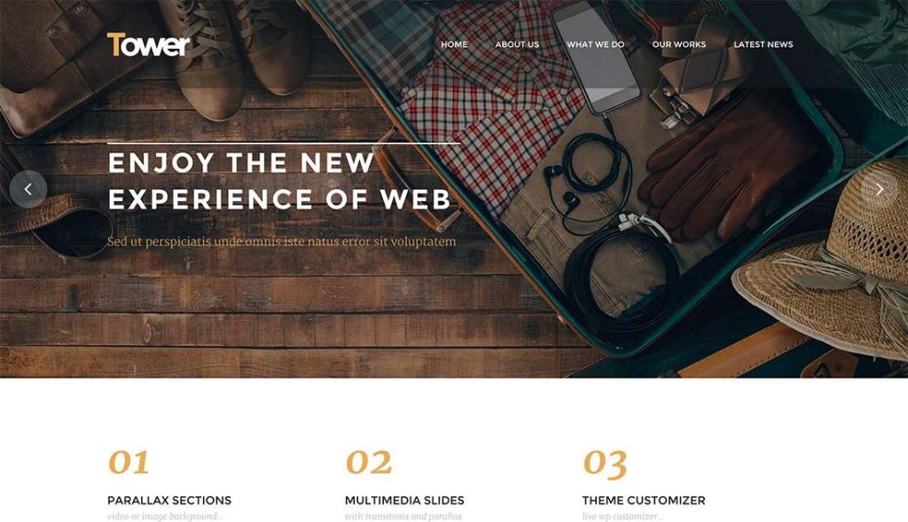 New Tower – Creative Multi Purpose WordPress ThemeTower – Creative Multi Purpose WordPress Theme-compressed