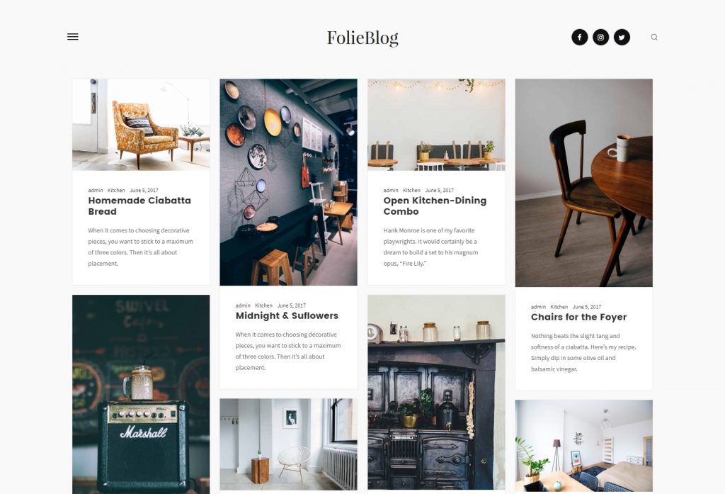 Folie – The Website Builder – Blog Simple Grid Template – Just another WordPress site-compressed