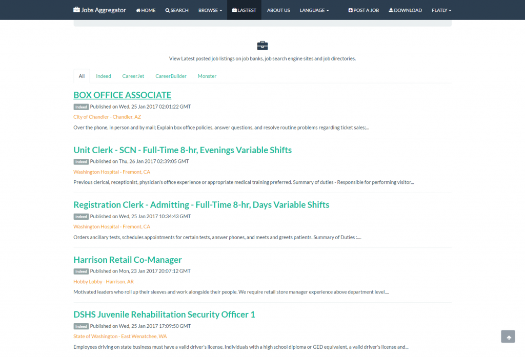 Jobs Jobs Aggregator United States
