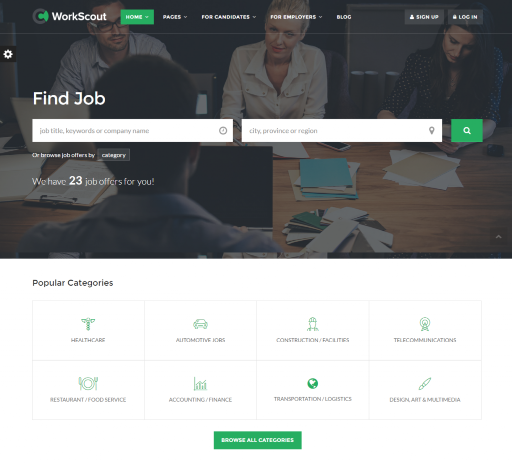 what is a wordpress job board