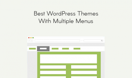 10+ Top WordPress Themes with Multiple Menus