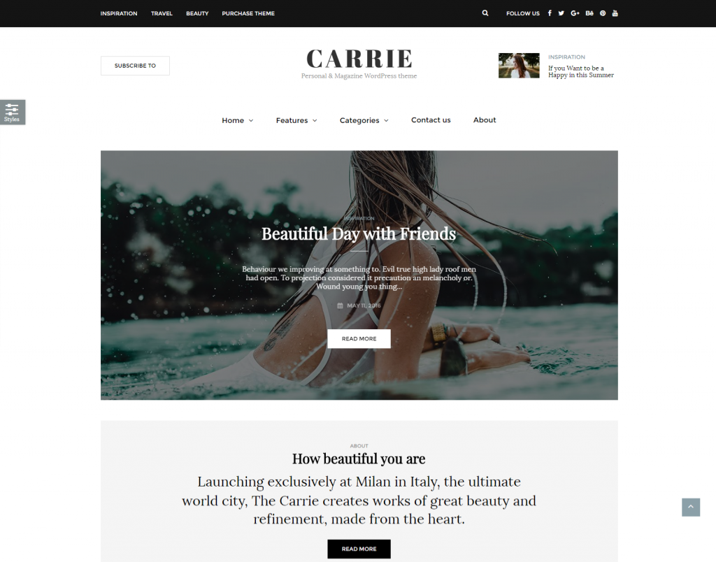 carrie-personal-magazine-wordpress-theme
