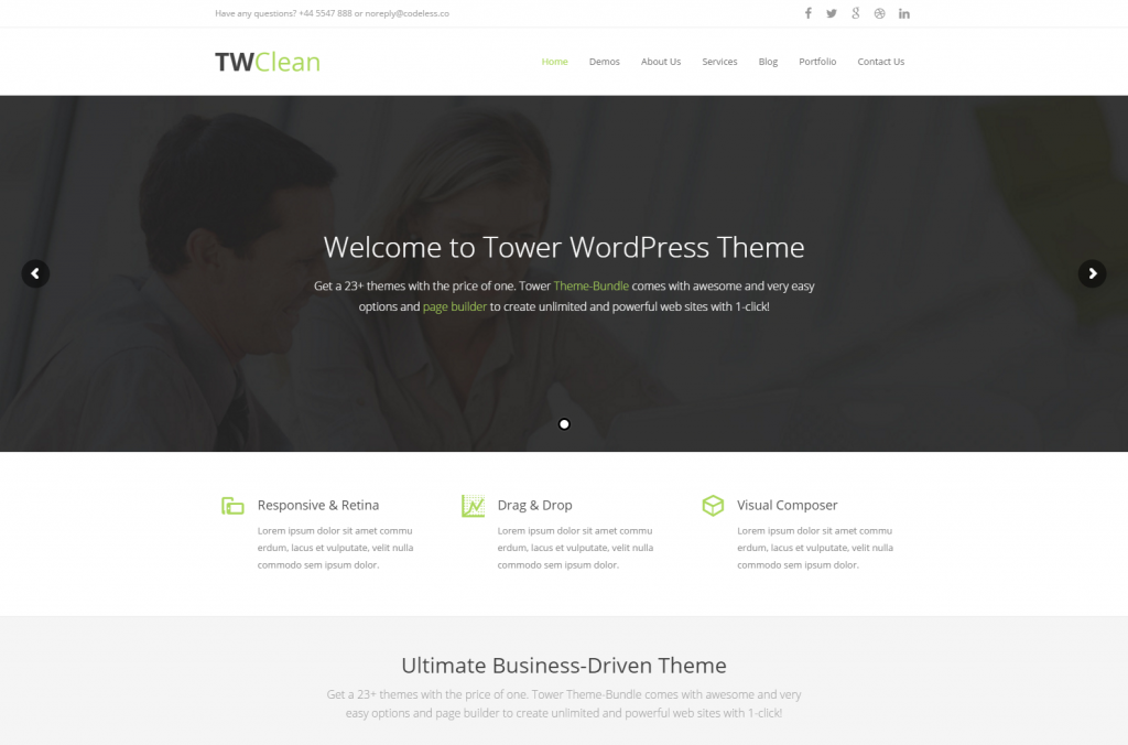 Tower – Multi Purpose Business Clean WP Theme Just another WordPress siteTower – Multi Purpose Business Clean WP Theme Just another WordPress site