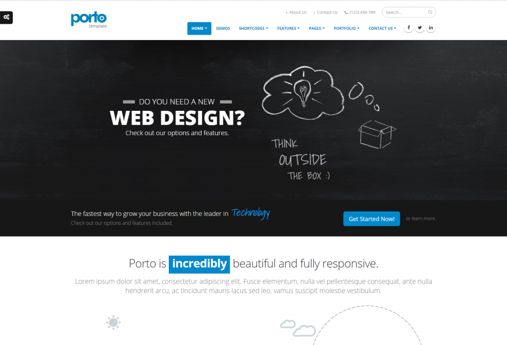 Porto Responsive HTML5 Template 5.7.2