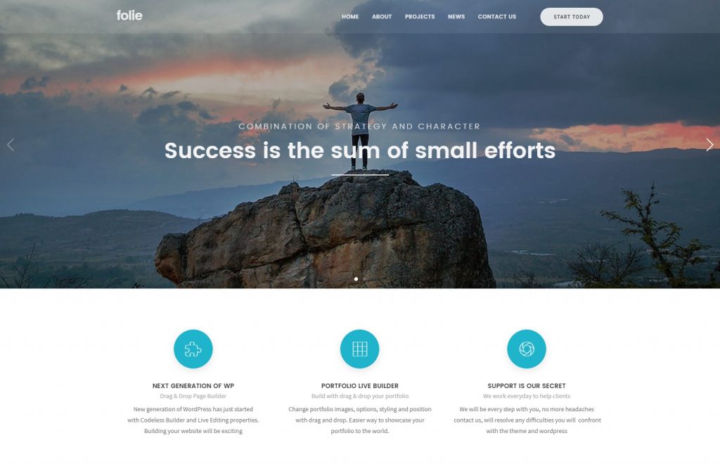 Folie – Small Businesses WP Template – Just another WordPress site-compressed