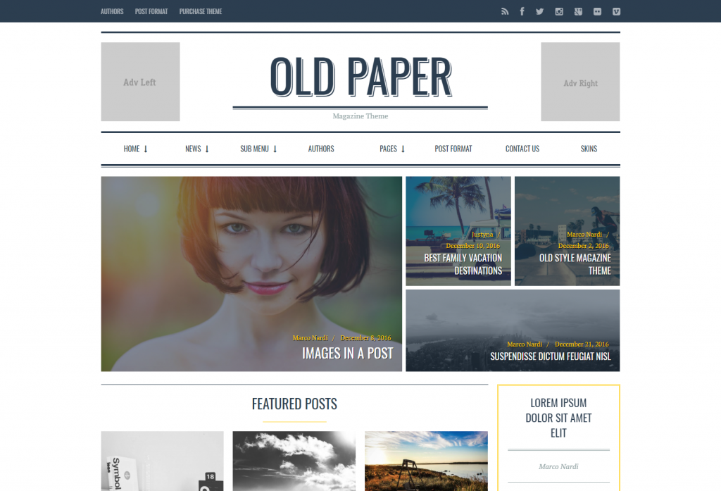 oldpaper.thunderthemes.net