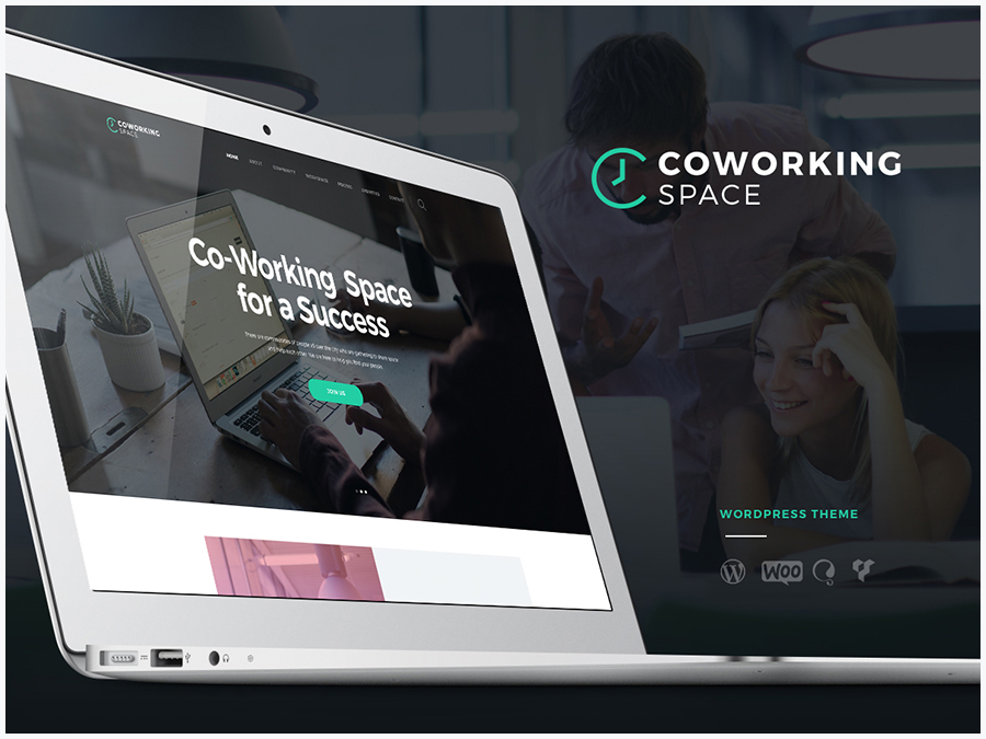 Coworking - Open Office & Creative Space WordPress Theme