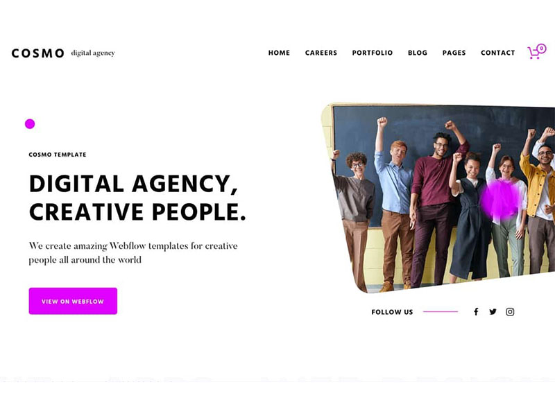 Cosmo: Best Webflow Templates