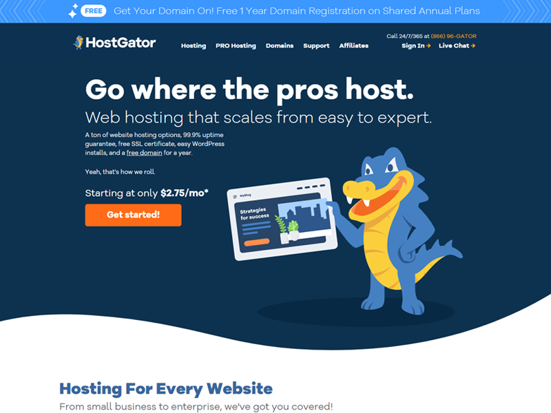 best website hosting for small business