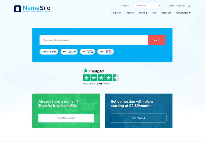 NameSilo Review (2022) - An Affordable Domain Registrar