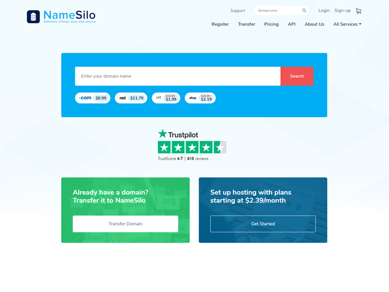 NameSilo Review 2025: Domain Registrar with No Hidden Costs