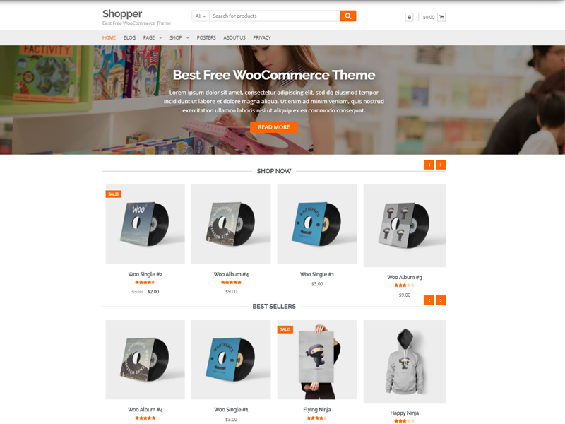 14 Best Free Ecommerce Wordpress Themes 2021 Codeless