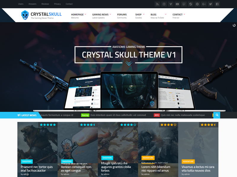 18 Best Gaming WordPress Themes - Themes4WP