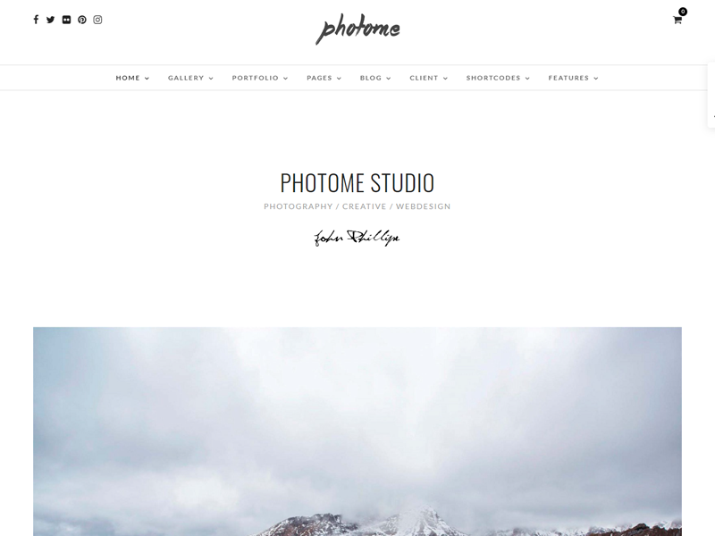 PhotoMe Theme