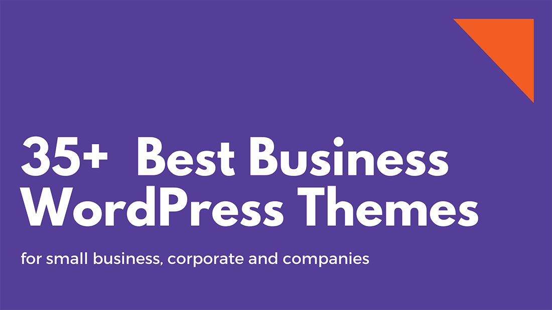 35+ Best Business WordPress Themes 2024