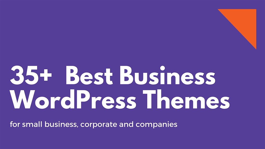 35+ Best Business WordPress Themes 2025