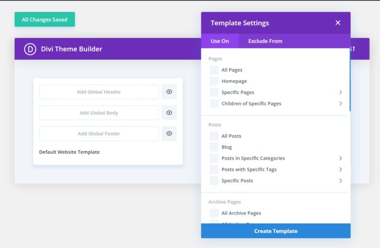 Divi vs Elementor: Divi theme builder