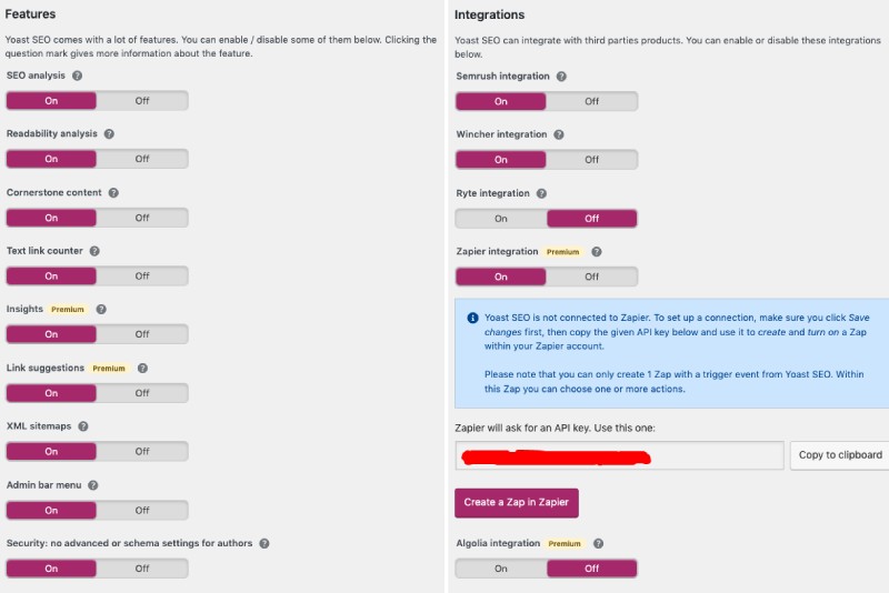 yoast seo features