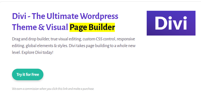 Divi page builder 2