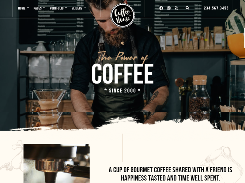 Craft: WordPress coffee themes