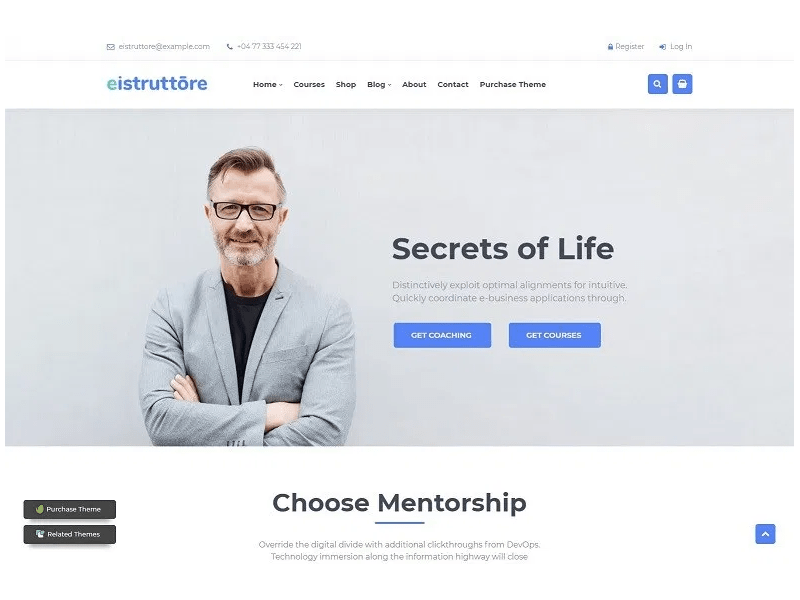 Eistruttore wordpress theme for speakers