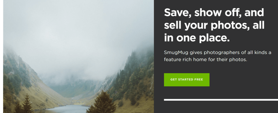 Smugmug Photography website builders