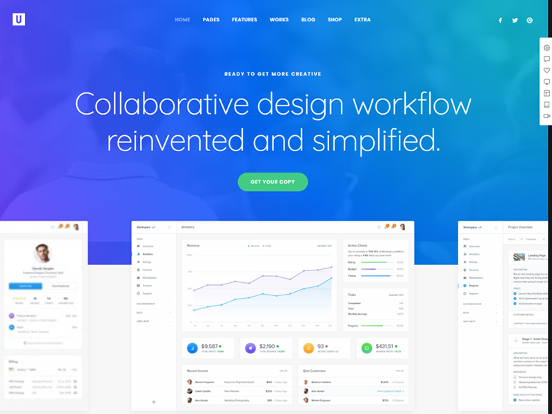 Uncode: Best SaaS WordPress Themes