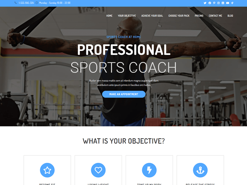 oceanwp wordpress themes for life coaches
