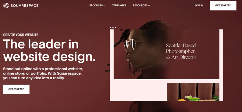 squarespace photography website builder