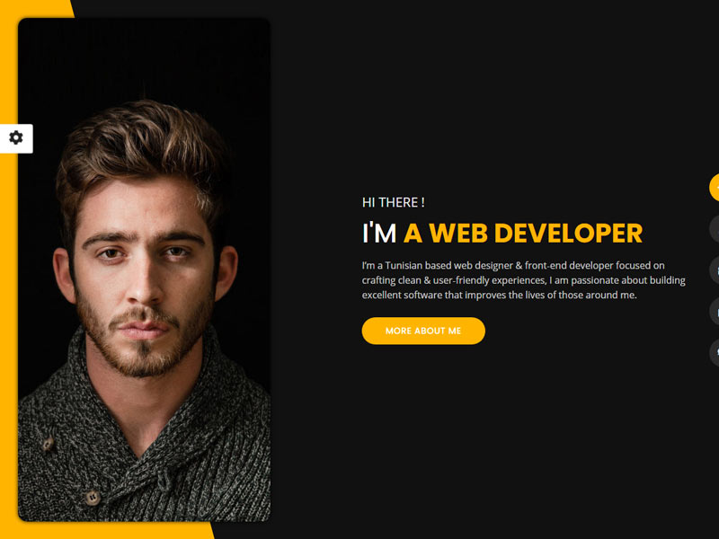 Tunis portfolio WordPress theme