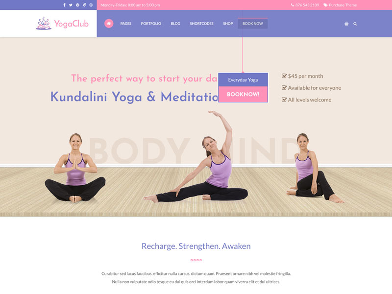 13 Best Yoga WordPress Themes for 2024