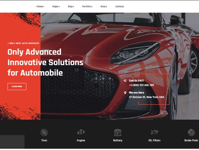 10 Best Auto Repair WordPress Themes 2025