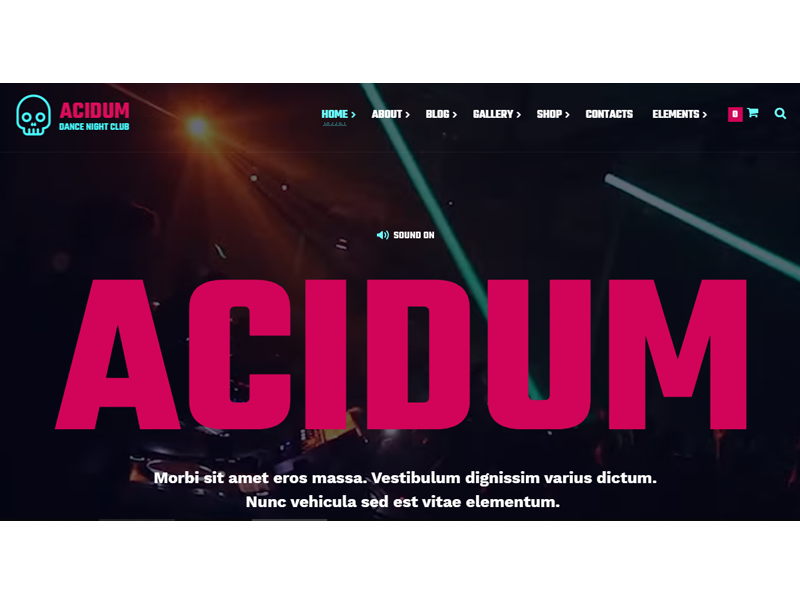 Acidum  theme