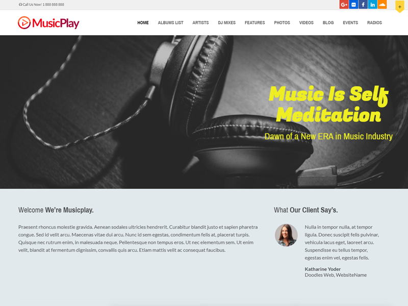 musicplay theme