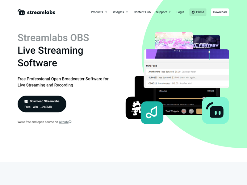 how to stream with streamlabs