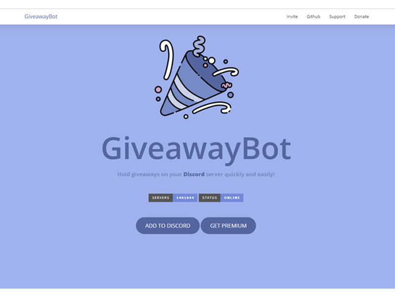 Giveaways Plugins : MEE6