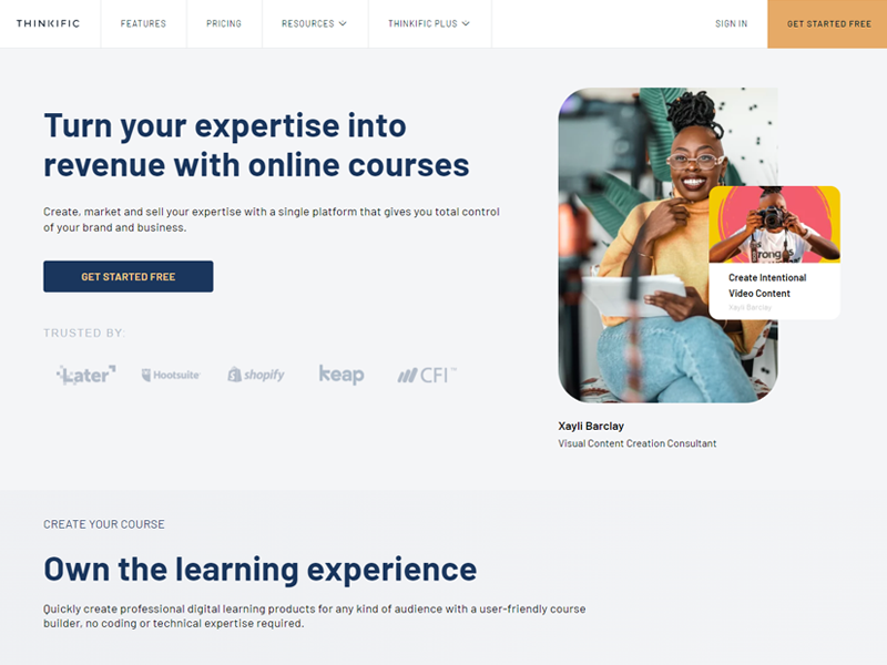 Thinkific: Online Course Platform