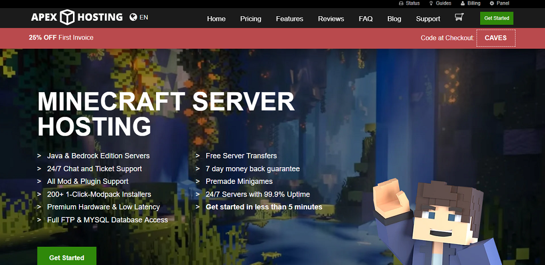 10 Best Minecraft Server Hosting Providers