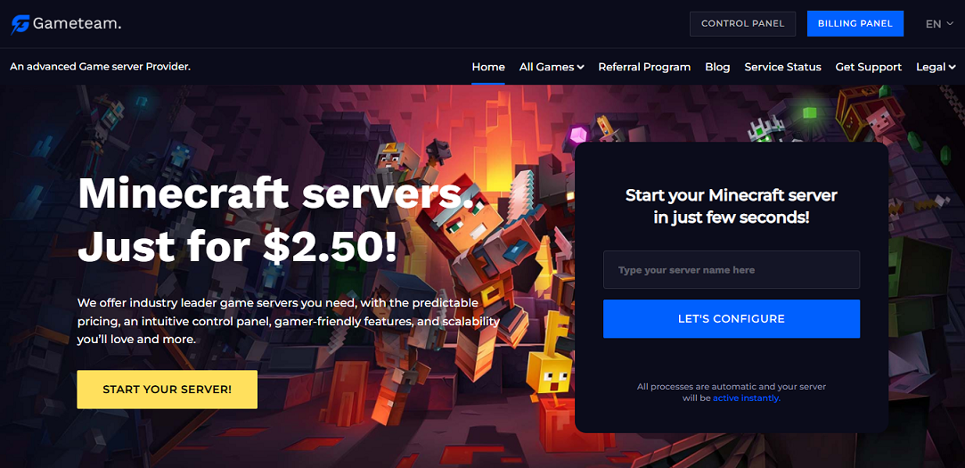 10 Best Minecraft Server Hosting (with Cheap and Free Plans)