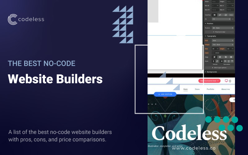Top 13 Best Website Builders 2022 (No-Code Website Design)