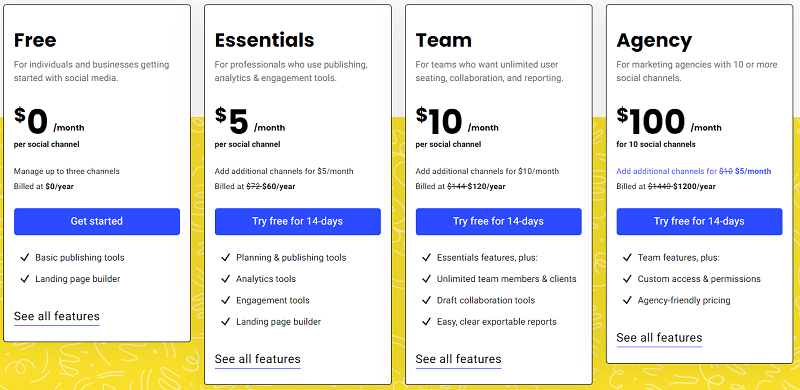 Buffer Pricing