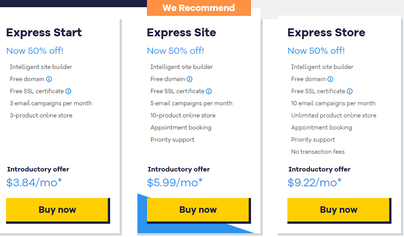 HostGator Pricing