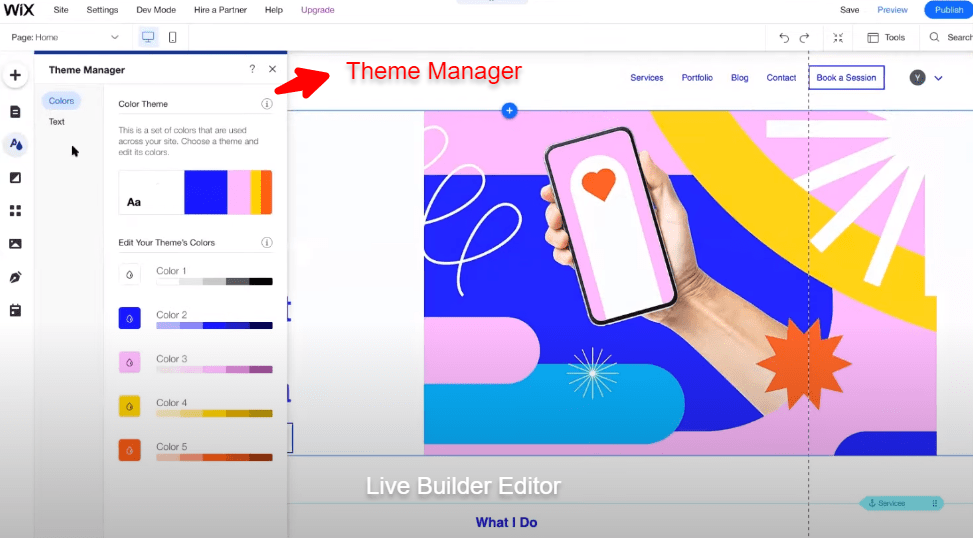 Wix Editor