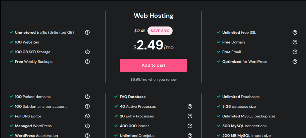 hostinger offer pricing