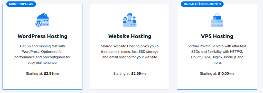 dreamhost pricing